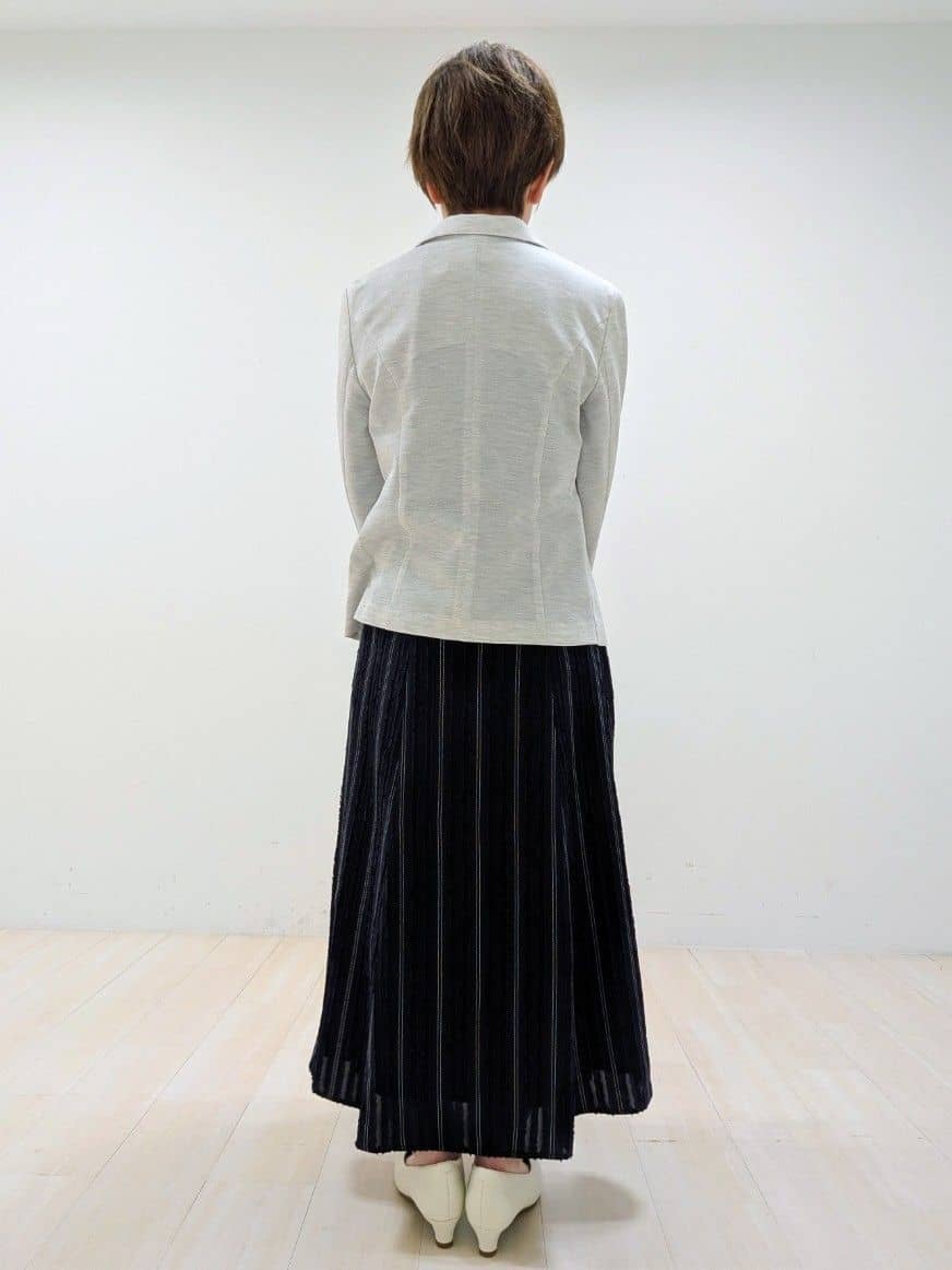 nishiさんの「Reflect｜【SS-4Lサイズ／UVカット／接触冷感】匠ジャケット／ベーシックテーラード」を使ったコーディネート