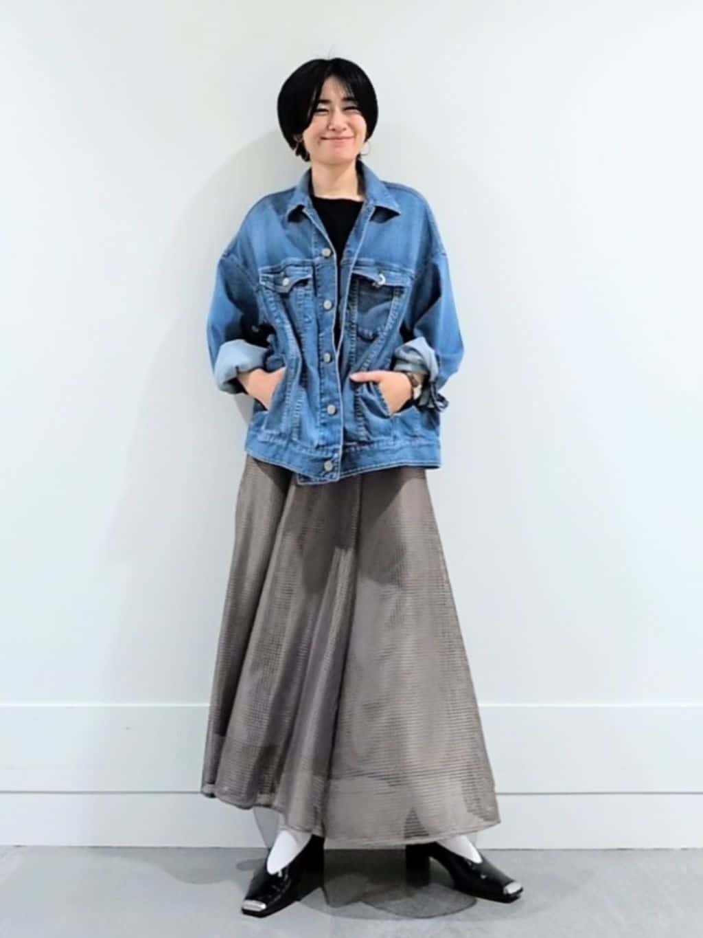 ミズタさんの「UNTITLED｜【Healthy DENIM】別注Bran／デニムジャケット」を使ったコーディネート