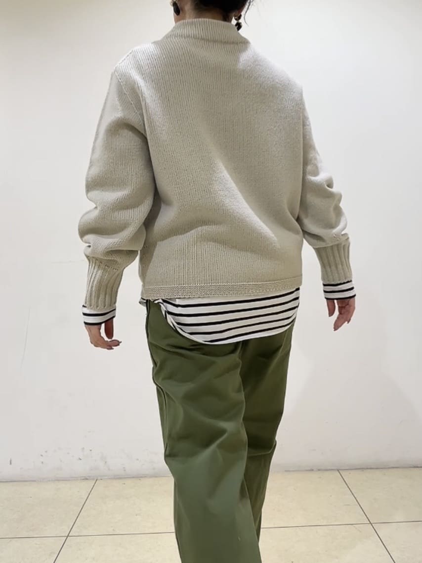 watanabeさんの「UNTITLED｜【洗える】スポンディッシュ ボトルネックニット」を使ったコーディネート