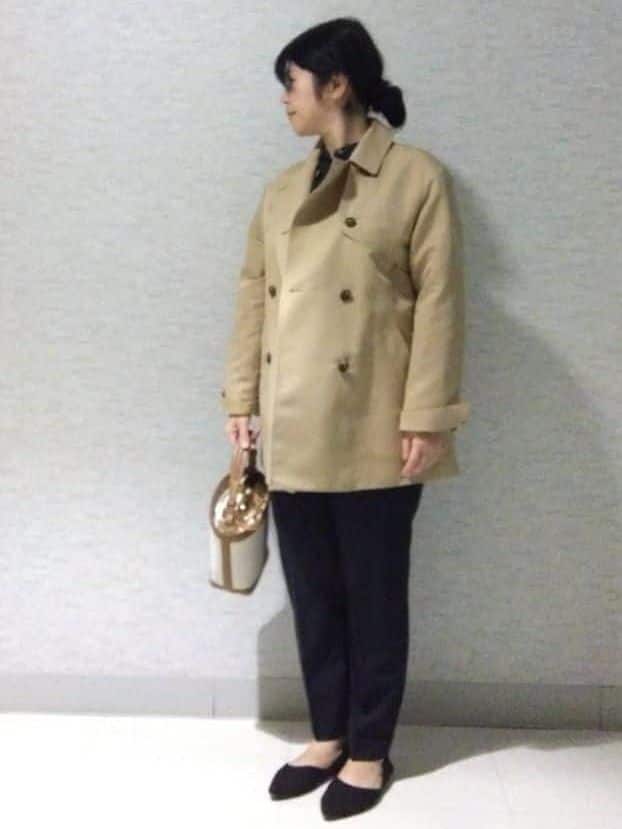 sakoさんの「Reflect｜【オン・オフ着回しやすい◎】ダブルブレストジャケット」を使ったコーディネート