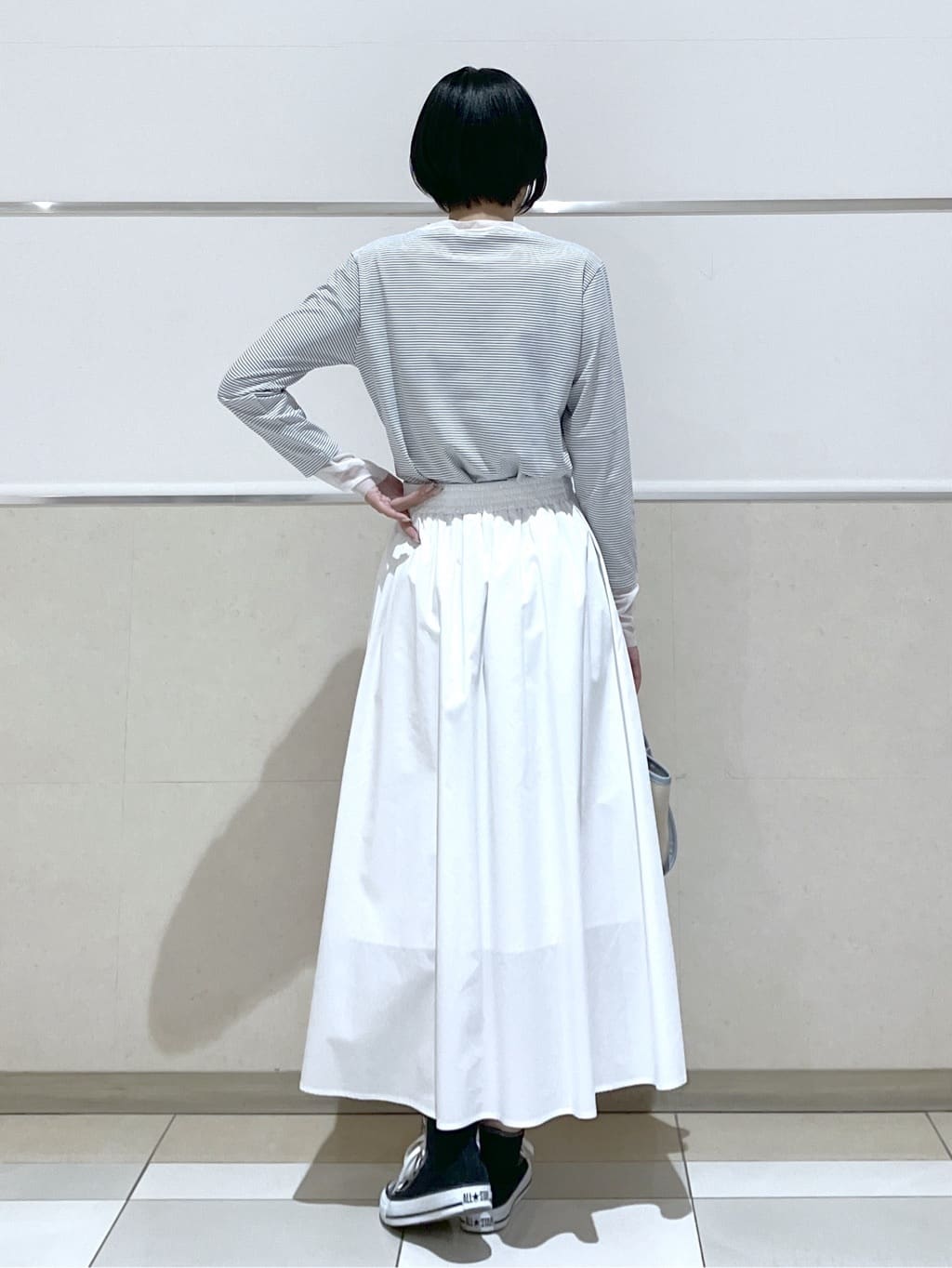 eriko さんの「Dessin｜【洗える】フードトレンチコート」を使ったコーディネート