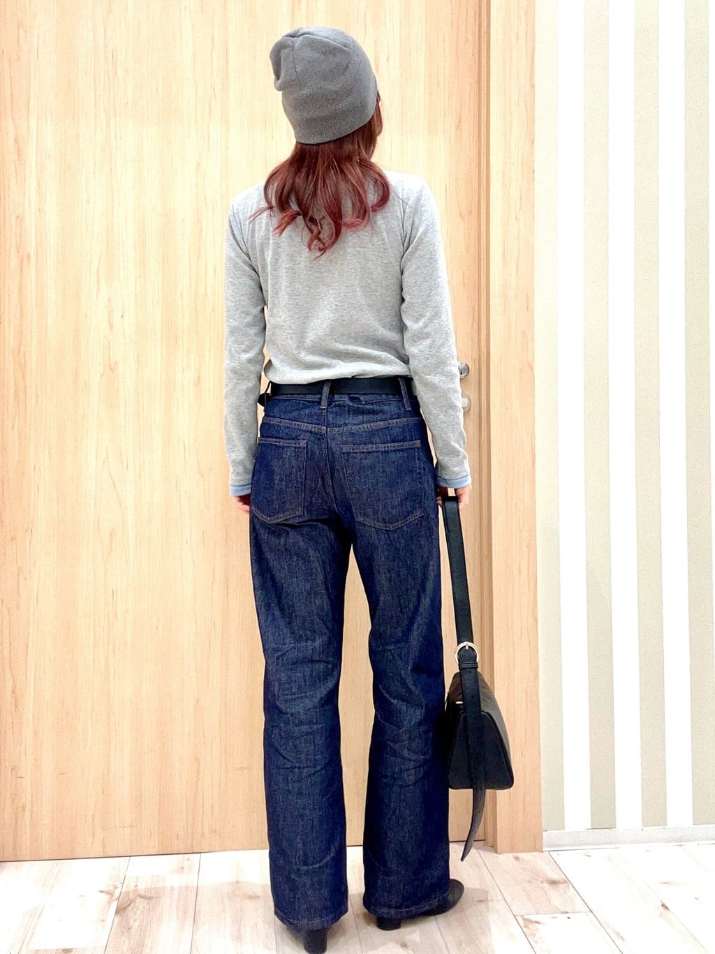 ririさんの「SHOO･LA･RUE｜シンプル牛革ベルト（3cm巾）」を使ったコーディネート