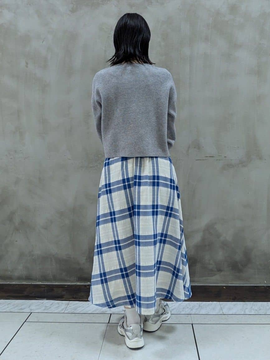 shioさんの「grove｜毎日着たくなる、もちもち畦編みニット」を使ったコーディネート