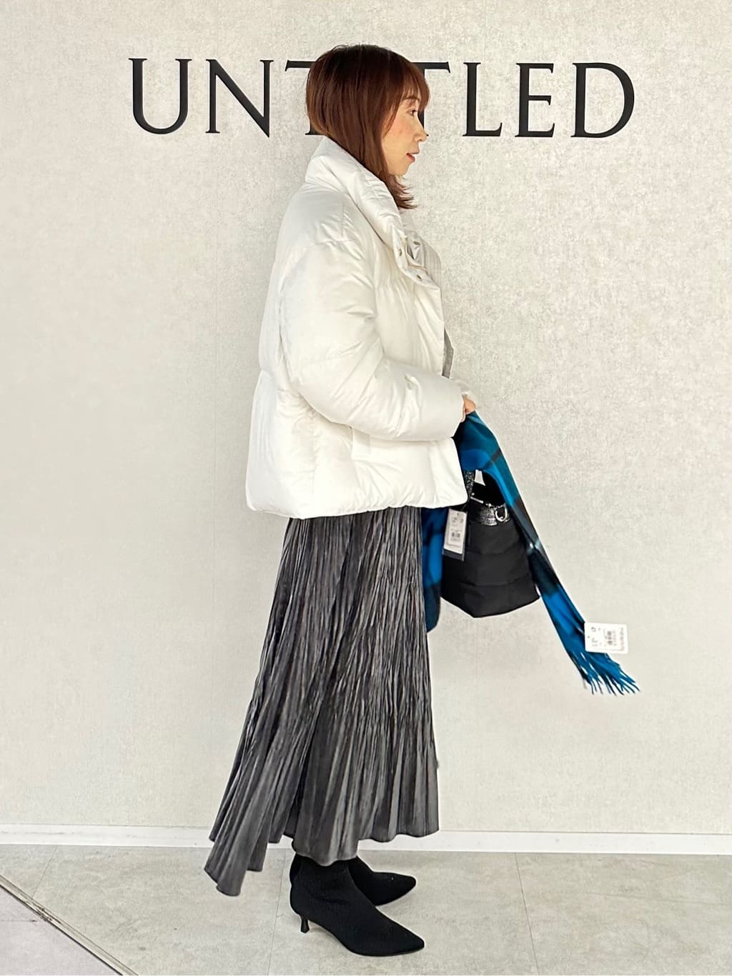 Miwaさんの「UNTITLED｜【トレンド/撥水機能/防寒】ショートダウンコート」を使ったコーディネート