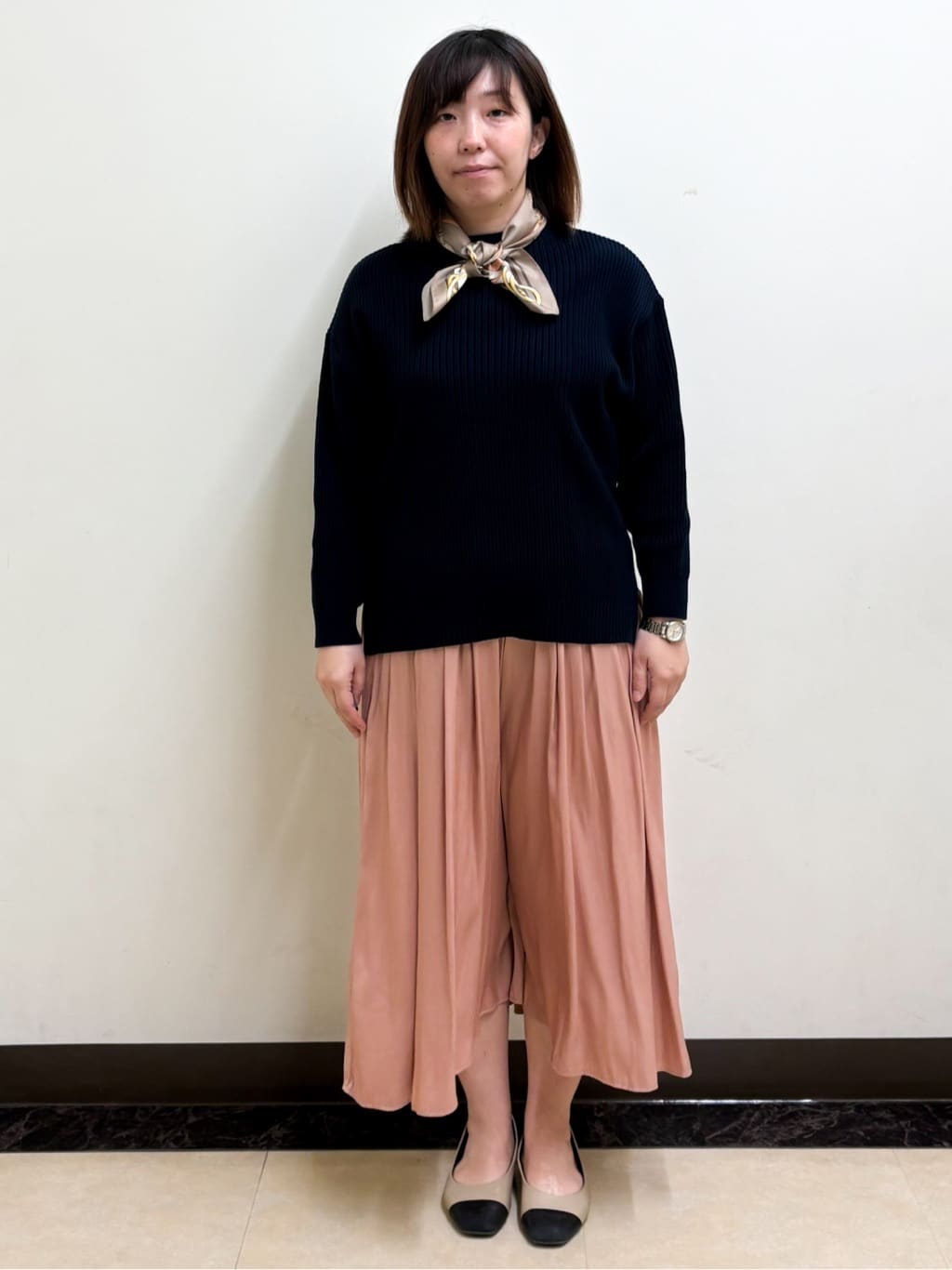 ミヨさんの「Reflect｜【長く着られる◎】スカーチョパンツ」を使ったコーディネート