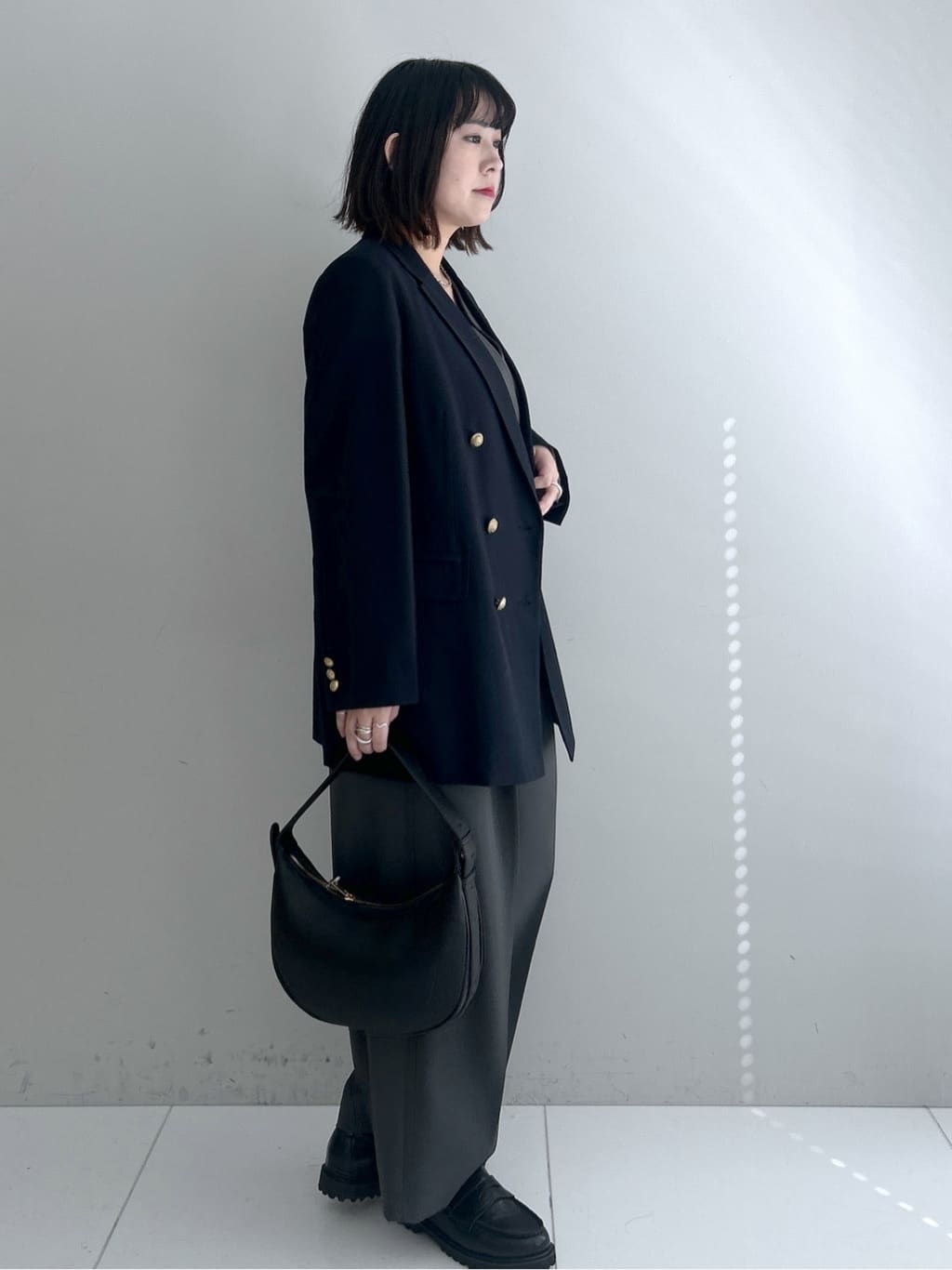Hirokaさんの「Dessin｜ダブルジャケット」を使ったコーディネート
