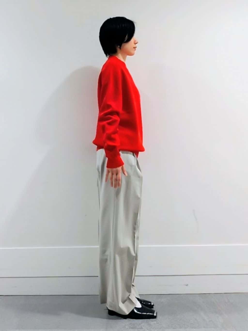 ミズタさんの「UNTITLED｜【洗える】ミラノリブニット」を使ったコーディネート