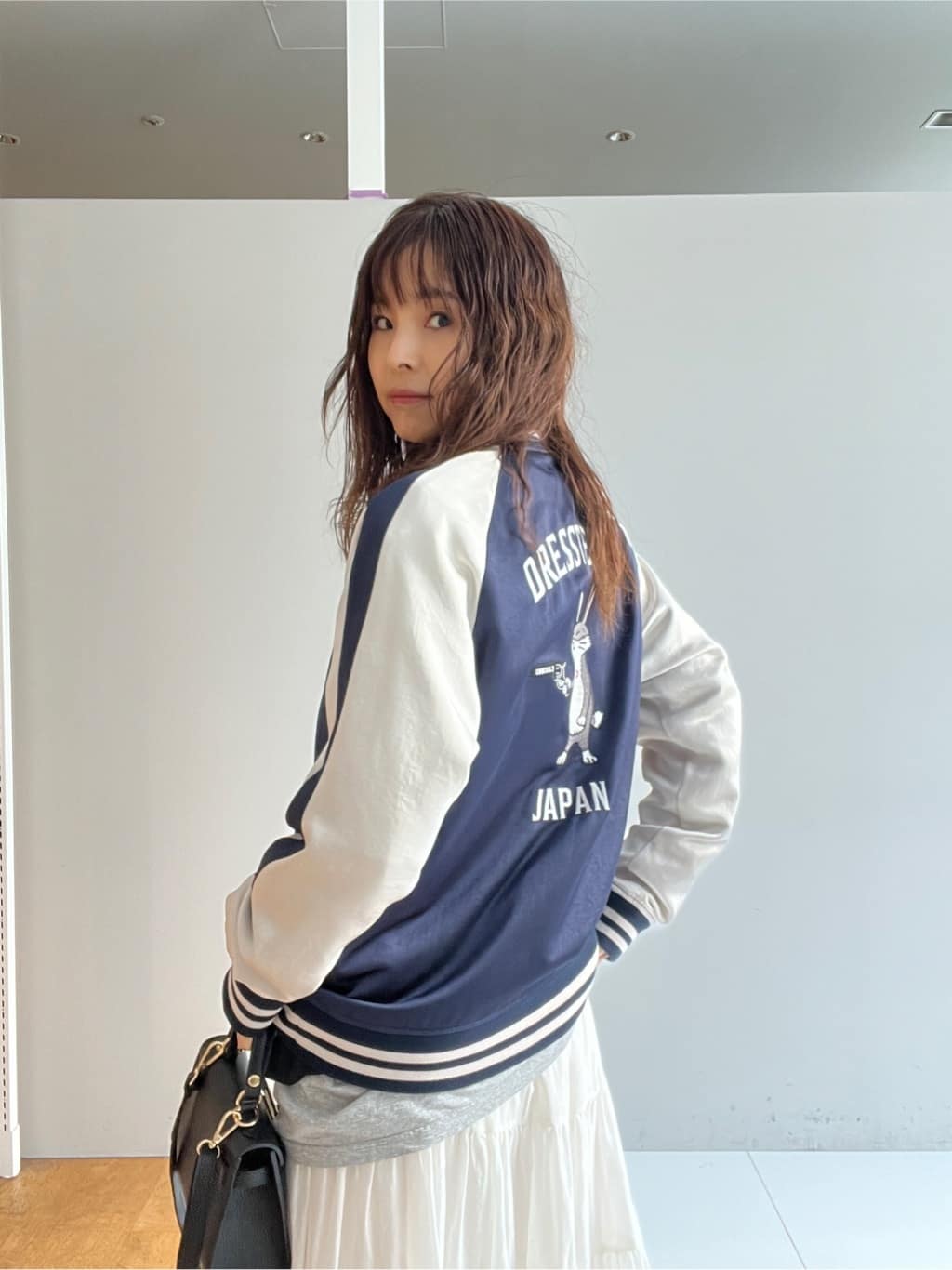 misaさんの「DRESSTERIOR｜【MonoMax4月号掲載】ピストルラビット スカジャン」を使ったコーディネート