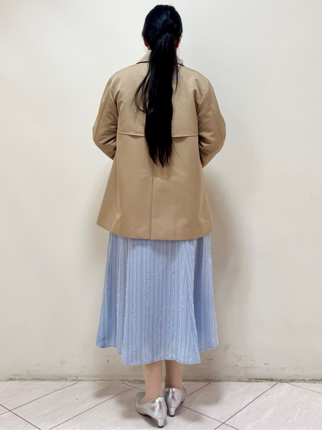 rincoさんの「Reflect｜【オン・オフ着回しやすい◎】ダブルブレストジャケット」を使ったコーディネート