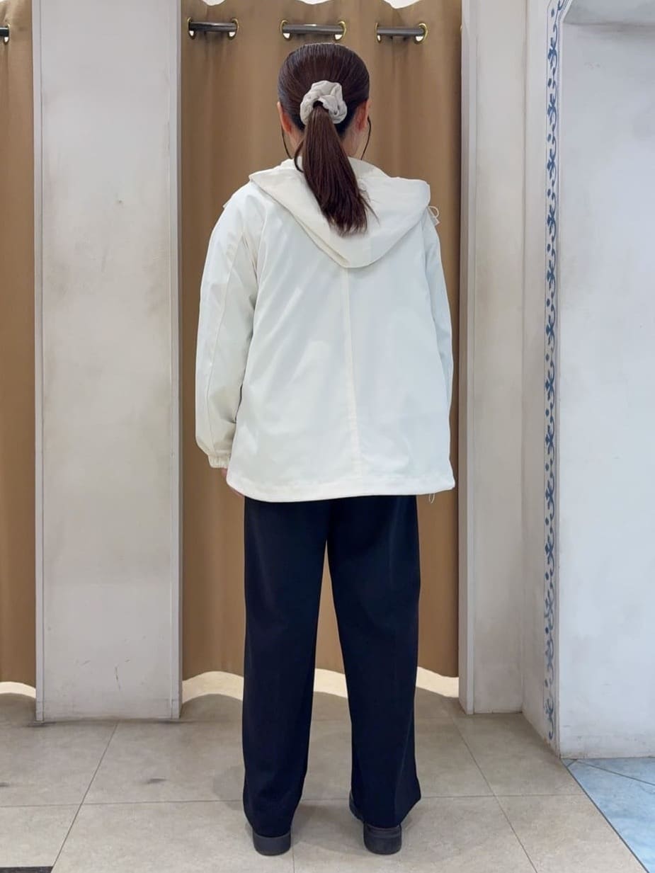SO(R)Aさんの「SHOO･LA･RUE｜【洗濯機可/S-LL】ほどよいゆとりの もちっとやわらかリブニット」を使ったコーディネート