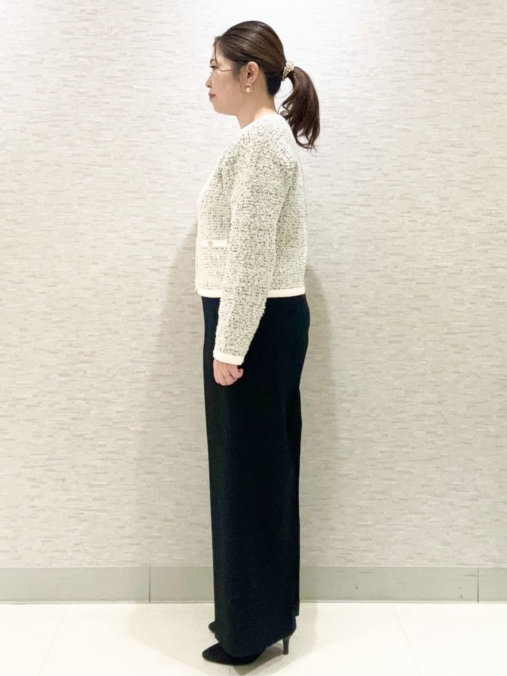 yuさんの「COUP DE CHANCE｜【手洗い可】ストレートワイドパンツ」を使ったコーディネート