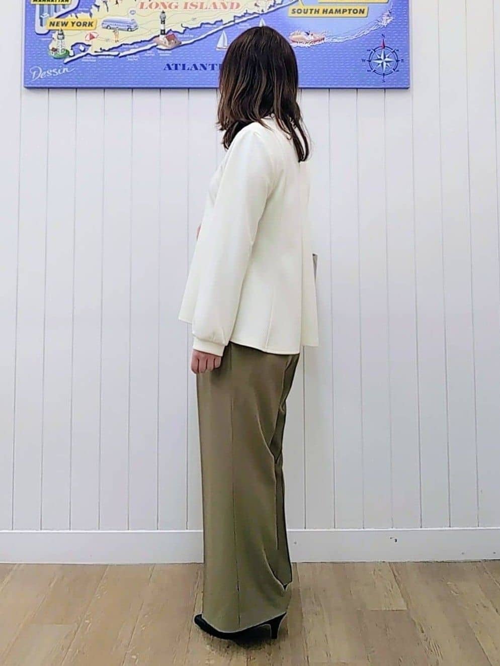 itoさんの「Dessin｜【入卒/セレモニー/セットアップ可能】カットジョーゼット2WAYトップス」を使ったコーディネート