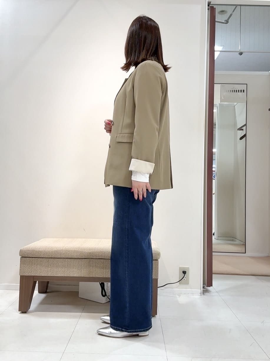 YUIさんの「UNTITLED｜【コットン100/洗える】フォトロングTシャツ」を使ったコーディネート