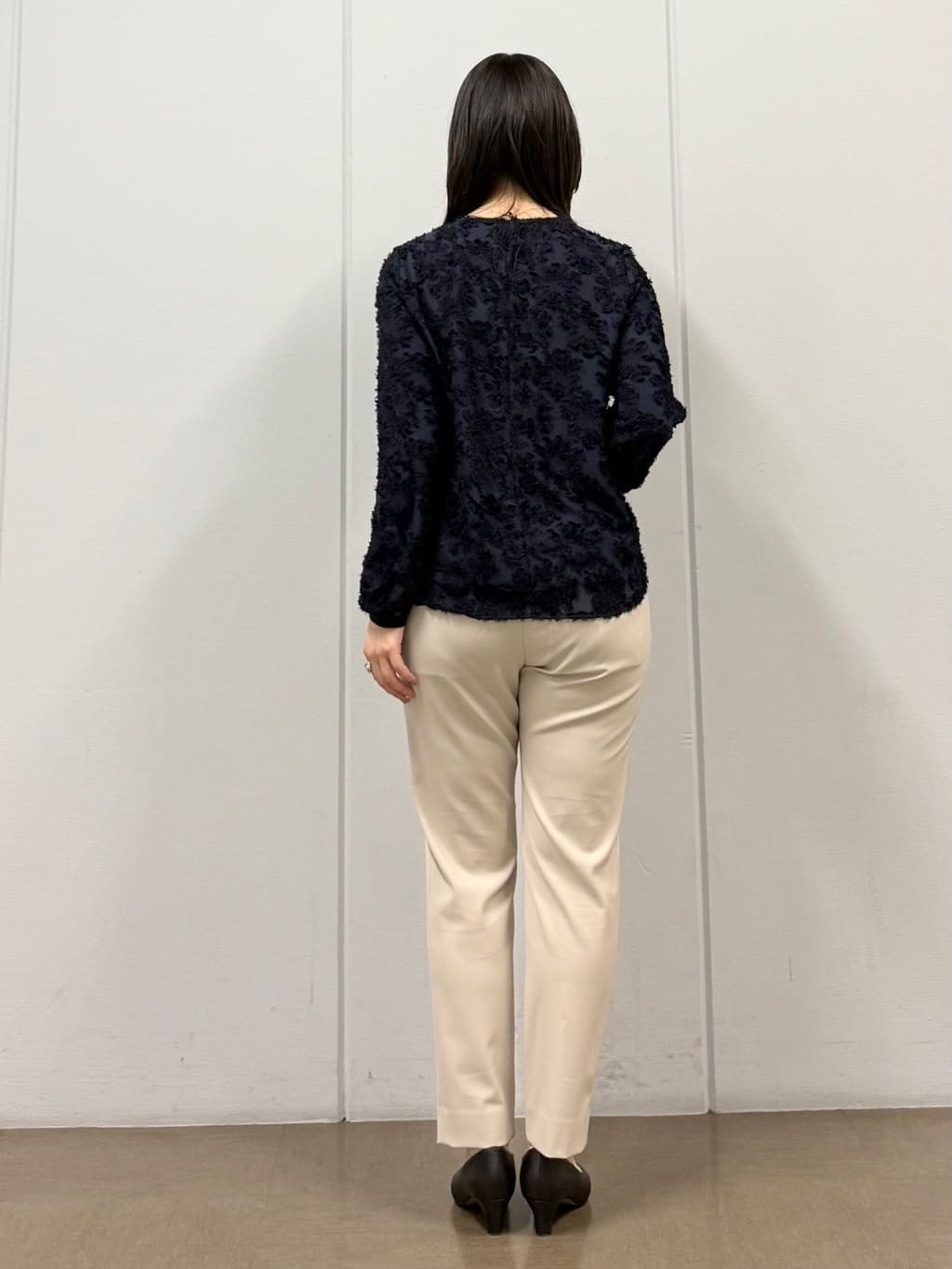 mizukiさんの「INDIVI｜【通勤スーツ／洗える】ストレッチテーラードカラージャケット」を使ったコーディネート