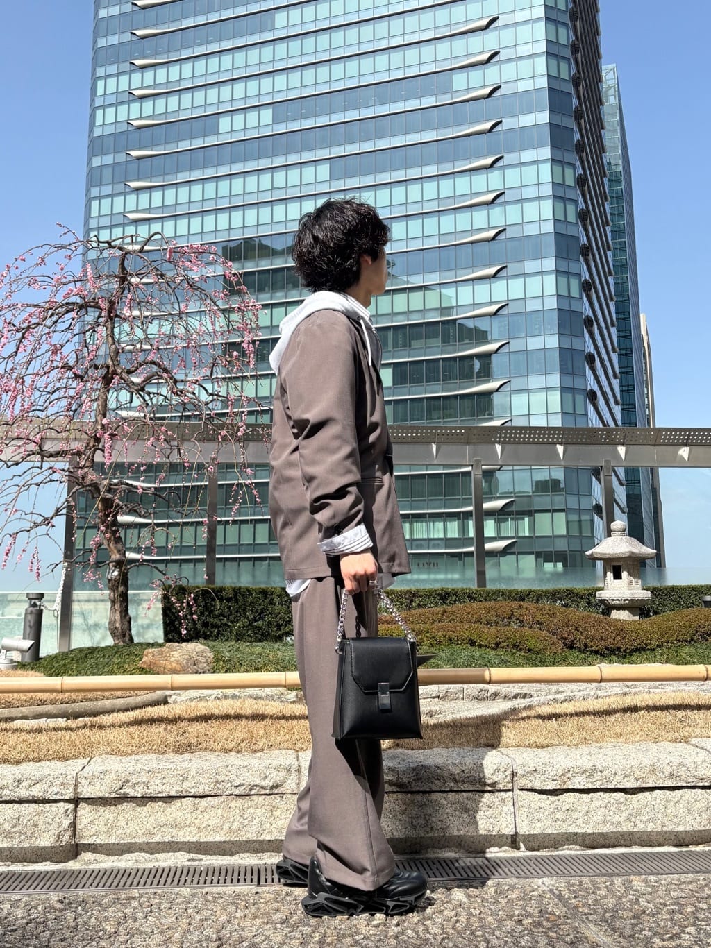 ナノシーさんの「tk.TAKEO KIKUCHI｜ダブルブレストジャケット」を使ったコーディネート