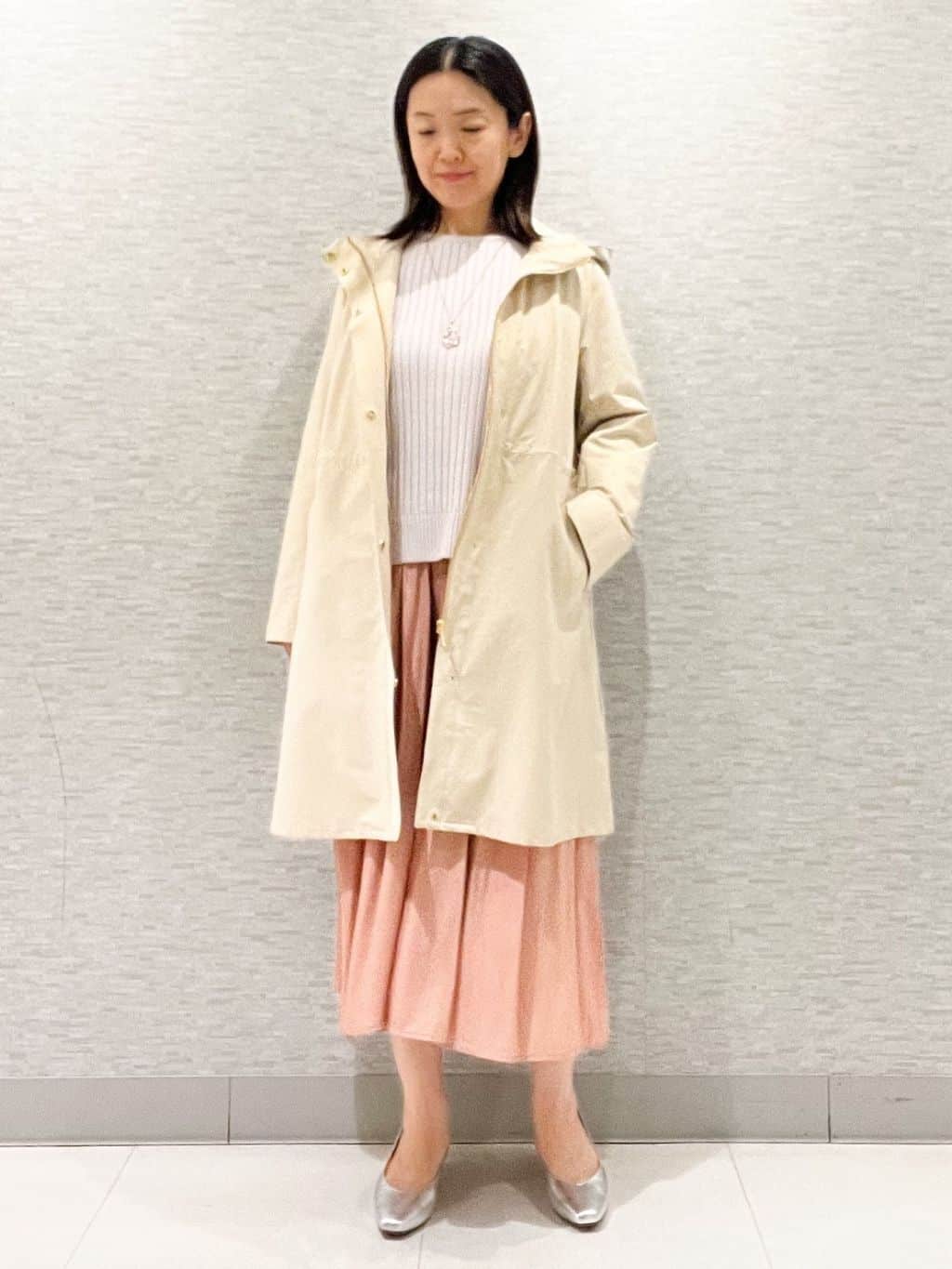 marikoさんの「Reflect｜【ゆったり着られる◎】ワイドリブニットプルオーバー」を使ったコーディネート
