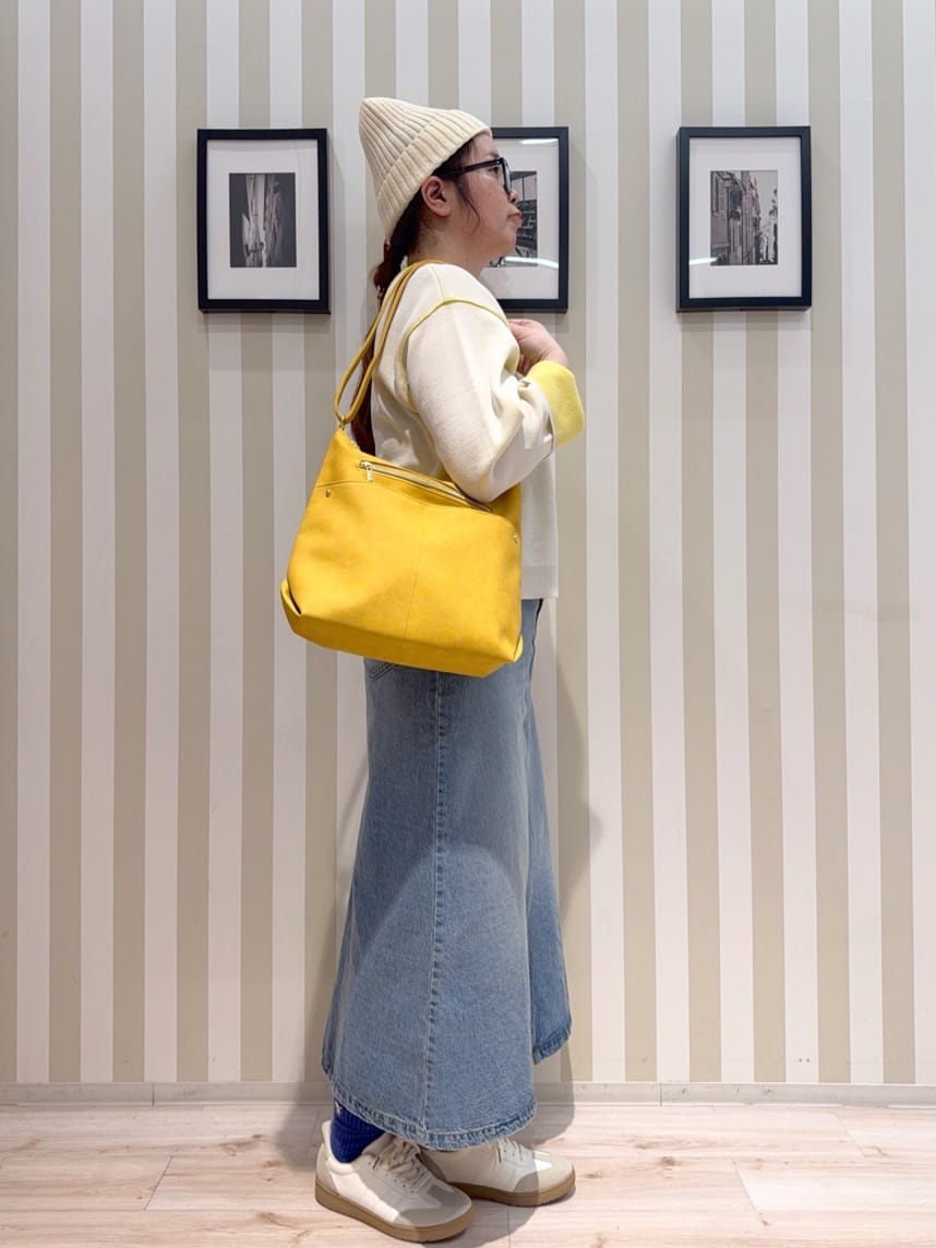 MIYUKIさんの「SHOO･LA･RUE｜ダブルフェイス配色ニット」を使ったコーディネート