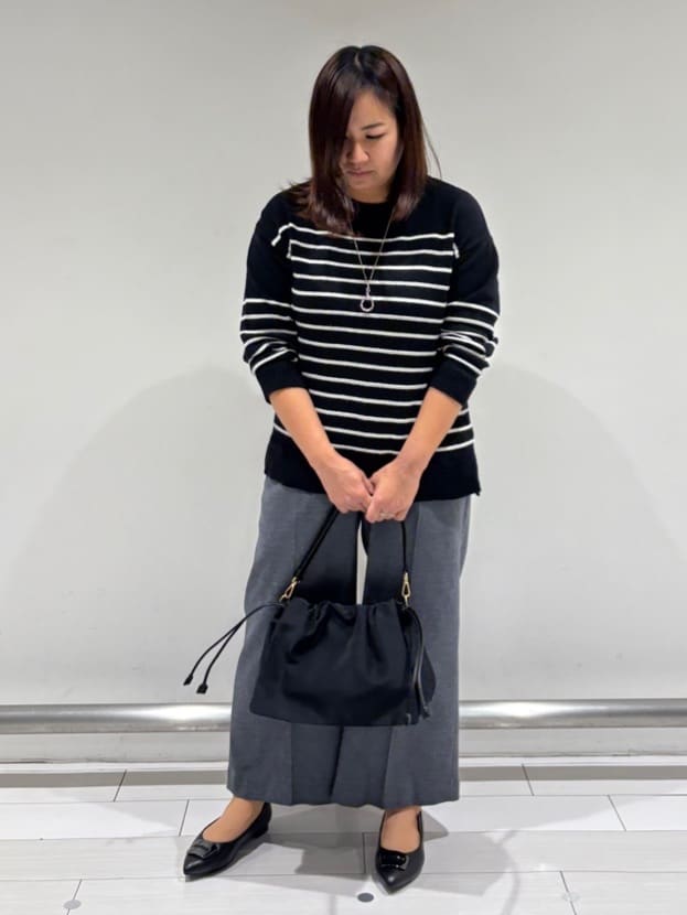 SAEさんの「Reflect｜【腰周りすっきり◎】ワイドクロップドパンツ」を使ったコーディネート