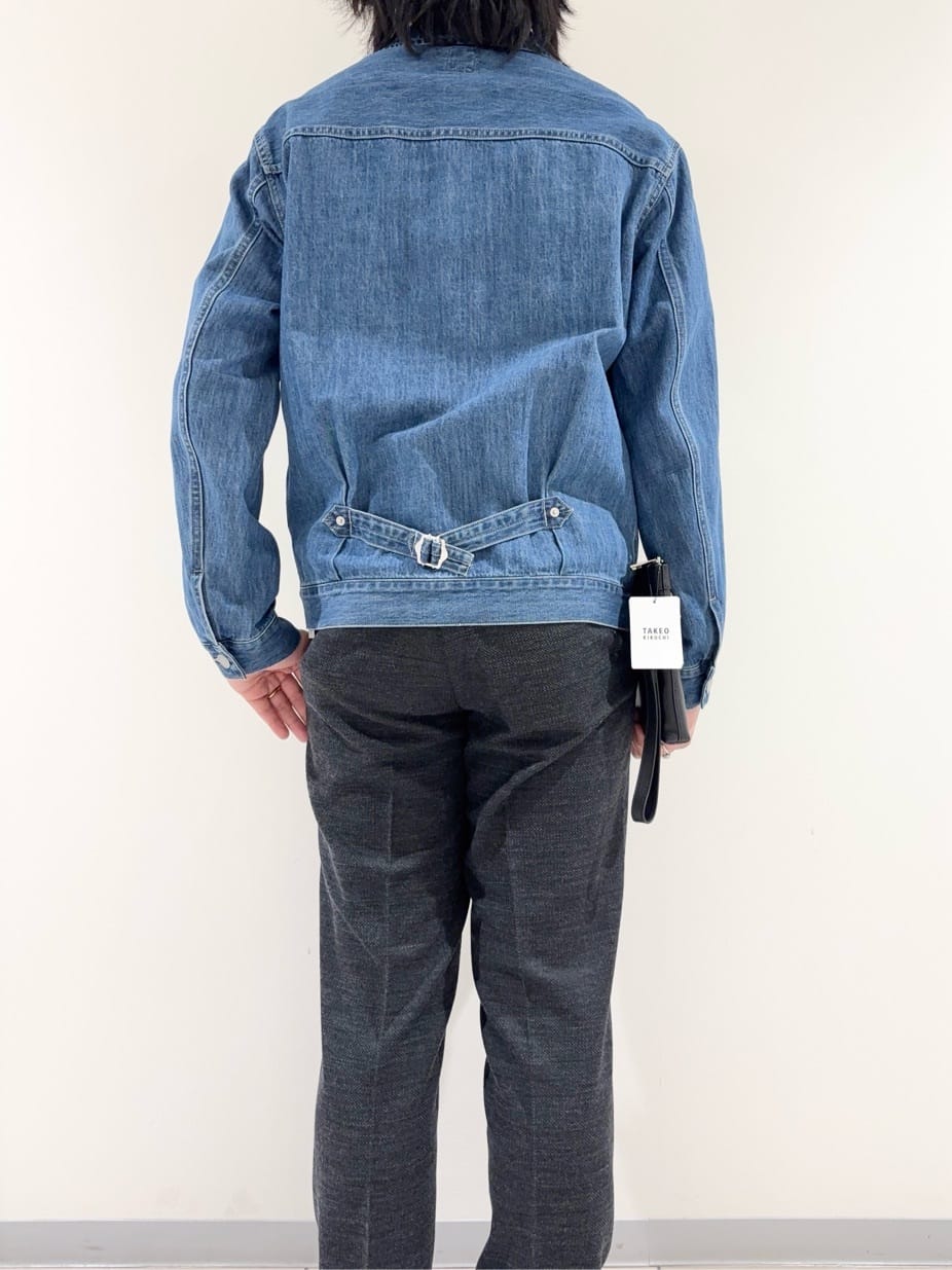 及川さんの「TAKEO KIKUCHI｜【BOWLER HAT LABEL】エクスプローラー Gジャン」を使ったコーディネート