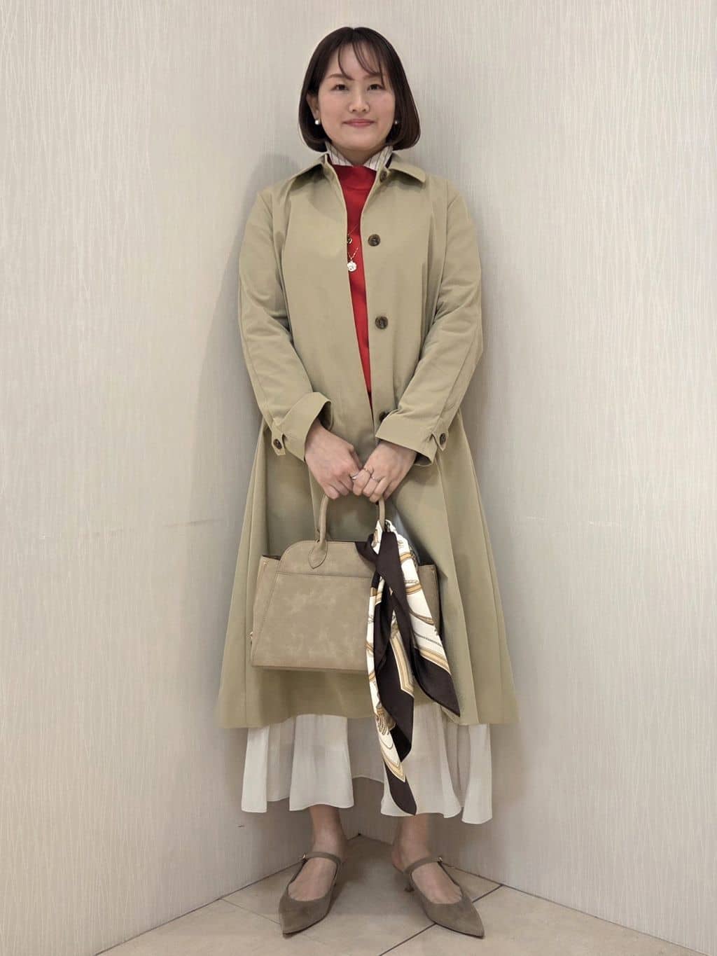 naokoさんの「UNTITLED｜【洗える】ミラノリブニット」を使ったコーディネート