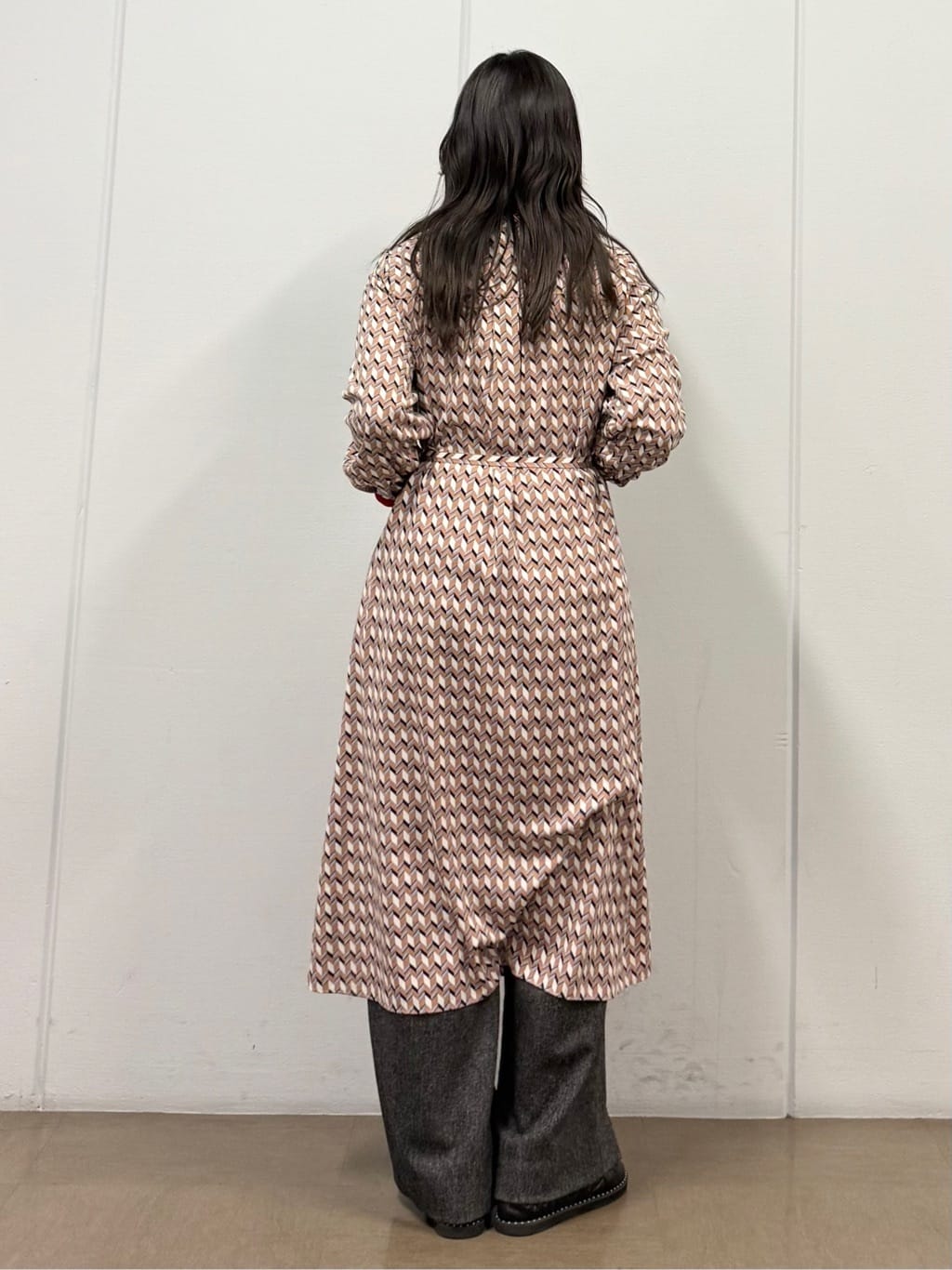 mizukiさんの「INDIVI｜【洗える／毛玉になりにくい】エクストラファインウール リブタートルニット」を使ったコーディネート