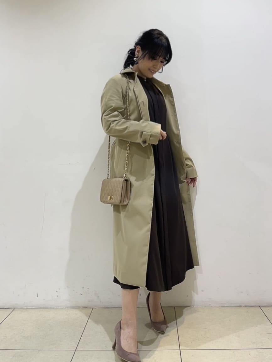 watanabeさんの「UNTITLED｜◆【はっ水/洗える】タスランステンカラーコート」を使ったコーディネート