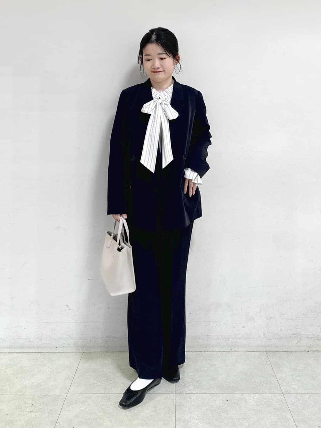 Harunaさんの「Dessin｜【入卒/セレモニー/お仕事/セットアップ可能】ダブルジャケット」を使ったコーディネート