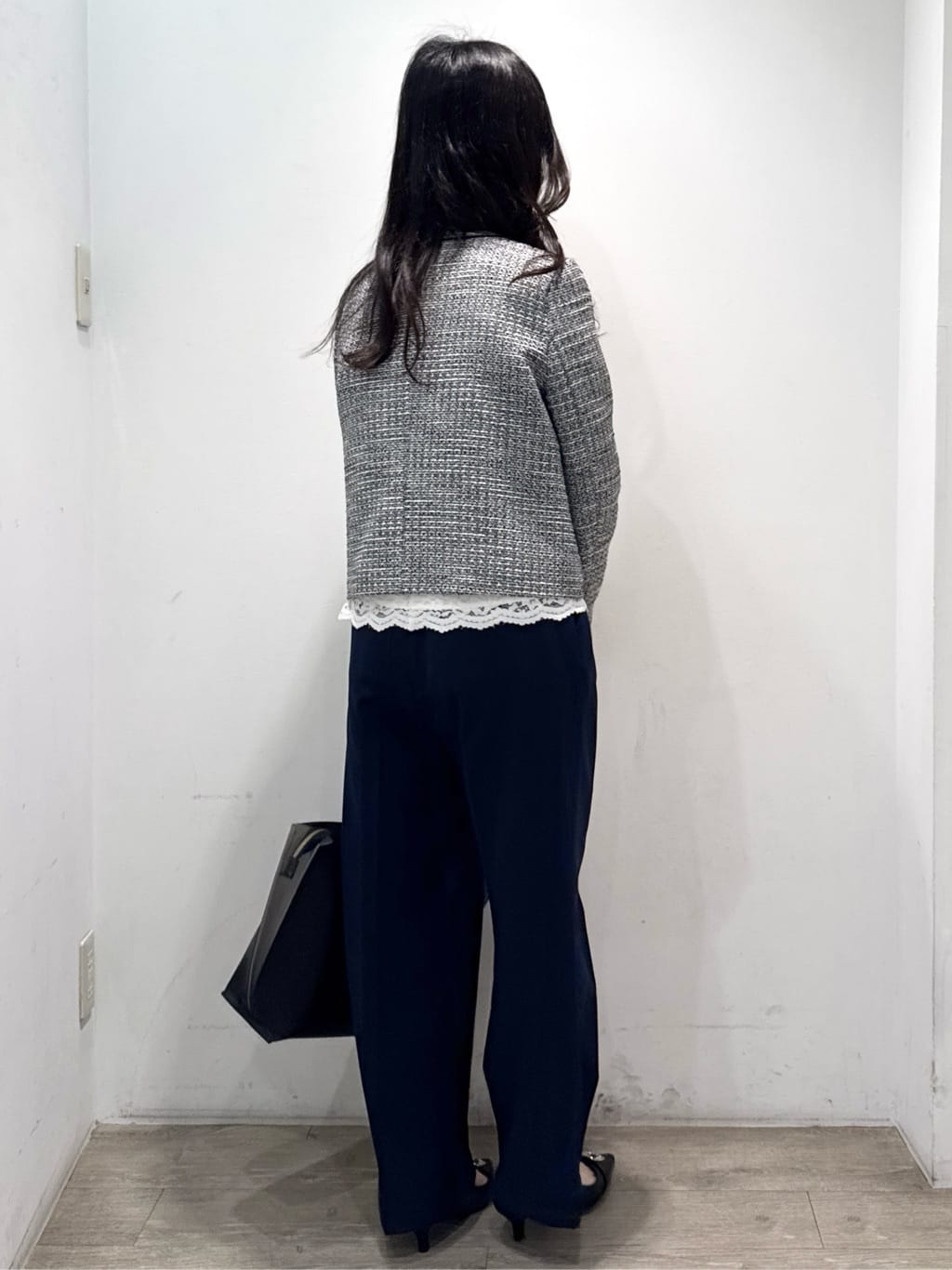 yuicciさんの「OPAQUE.CLIP｜《通勤対応》 コットンツイードジャケット」を使ったコーディネート