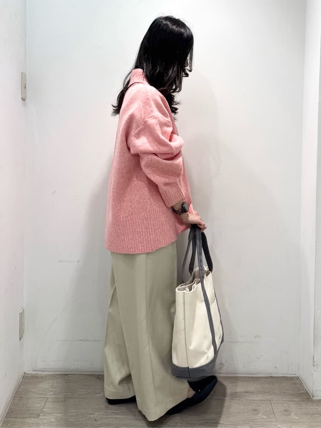 yuicciさんの「OPAQUE.CLIP｜ふわふわハイネックニット【洗濯機OK】」を使ったコーディネート