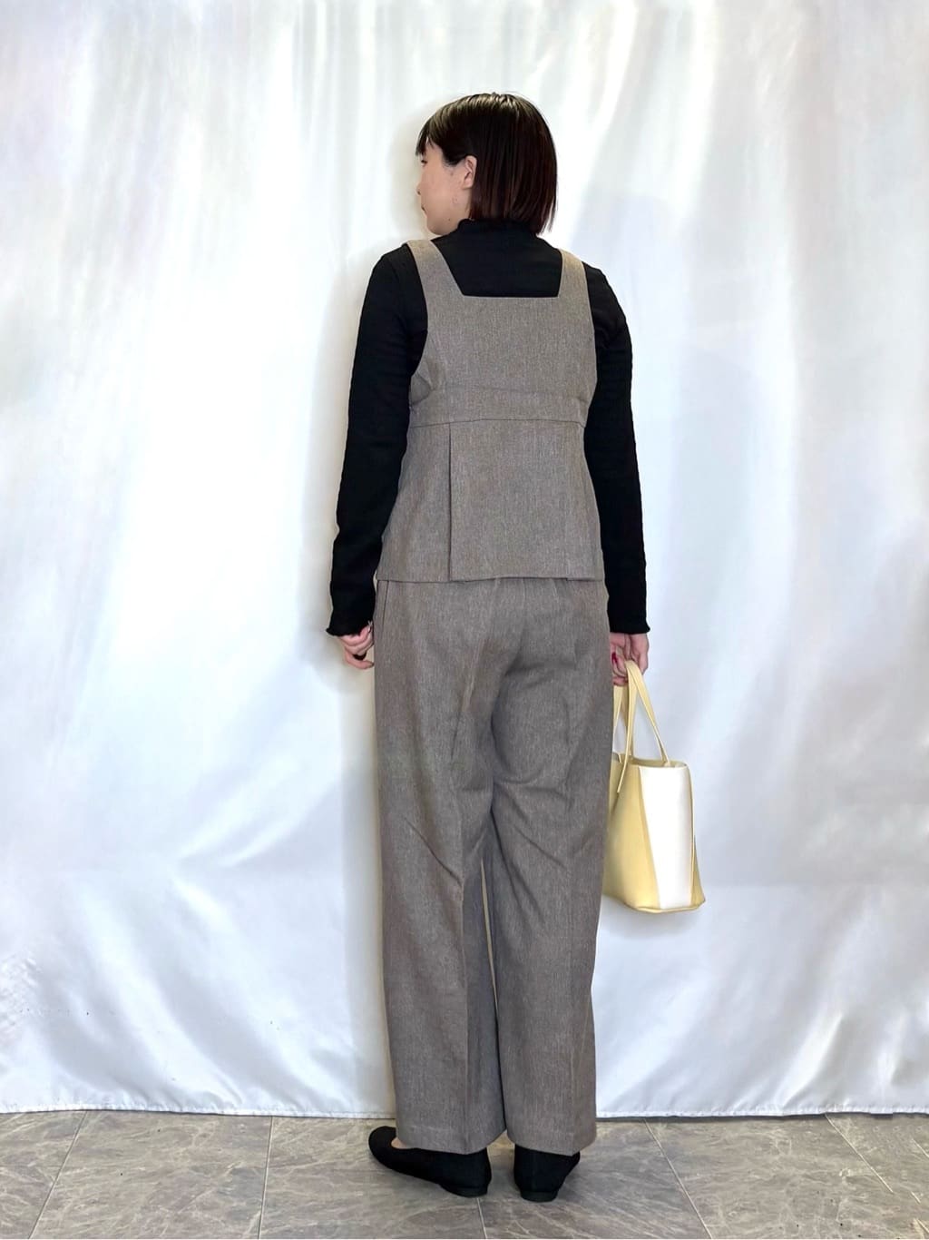 ネリさんの「SHOO･LA･RUE｜【2点セット/S-LL】着回し力も抜群 着るだけで決まる大人上品セットアップ」を使ったコーディネート