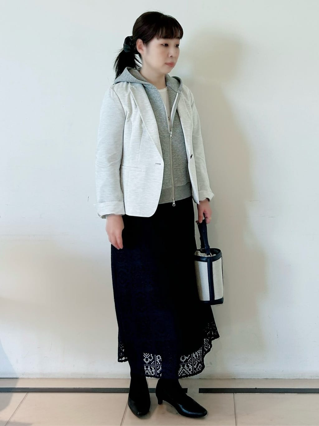 ひーさんの「Reflect｜【SS-4Lサイズ／UVカット／接触冷感】匠ジャケット／ベーシックテーラード」を使ったコーディネート
