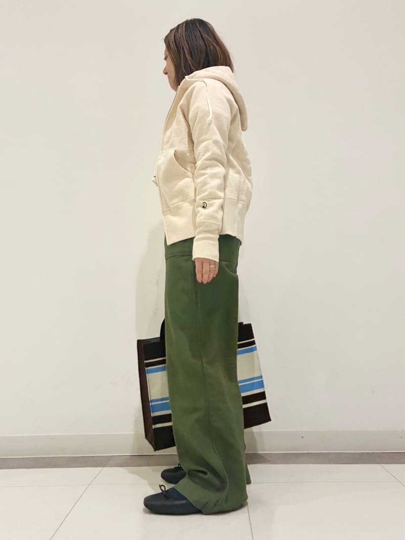 Reecoさんの「DRESSTERIOR｜デキシー吊裏毛ジップアップパーカ」を使ったコーディネート