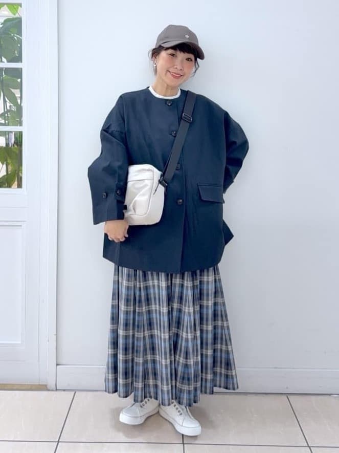 Osawaさんの「Dessin｜【ユニセックス】ロングブリムキャップ」を使ったコーディネート