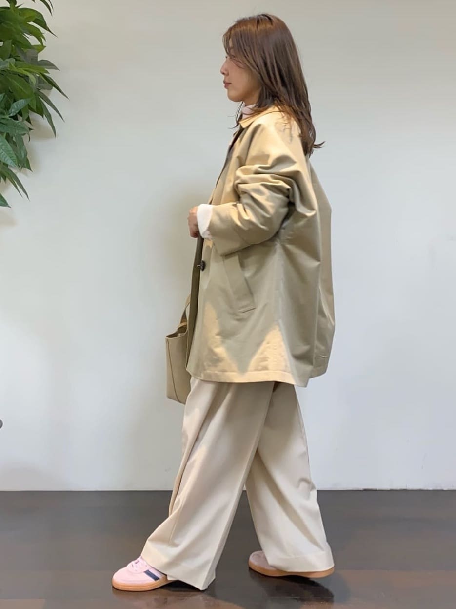 tomoさんの「UNTITLED｜【洗える】スポンディッシュ ボトルネックニット」を使ったコーディネート