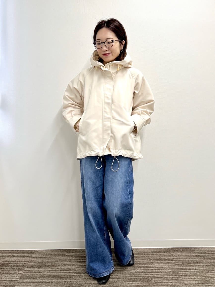 saoriさんの「【撥水・花粉防止／手洗い可】マウンテンパーカー」を使ったコーディネート