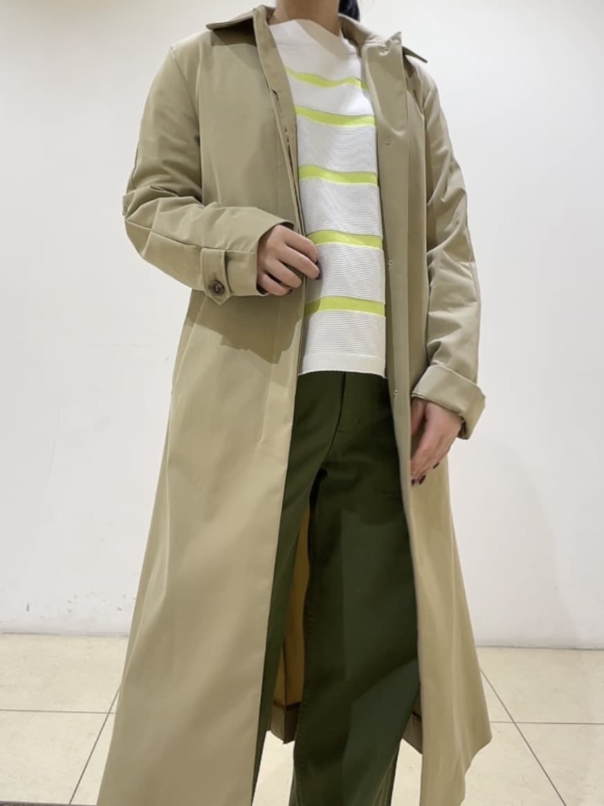 watanabeさんの「UNTITLED｜◆【はっ水/洗える】タスランステンカラーコート」を使ったコーディネート
