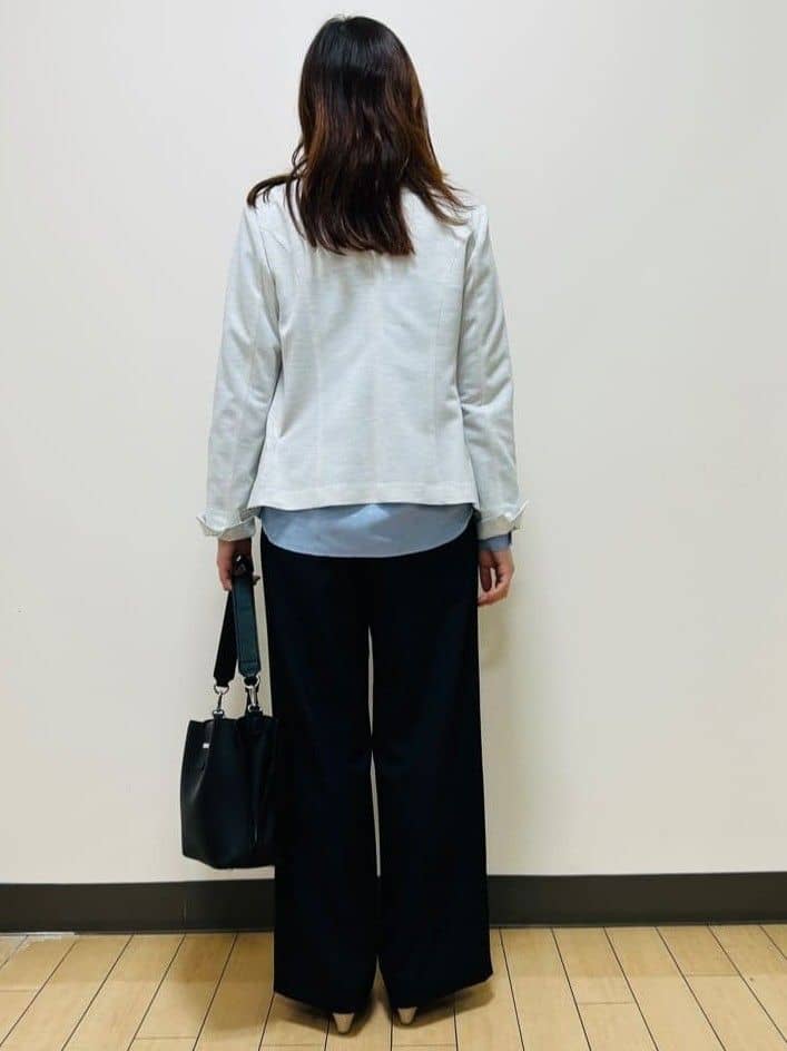 miiiさんの「Reflect｜【SS-4Lサイズ／UVカット／接触冷感】匠ジャケット／ノーカラー」を使ったコーディネート