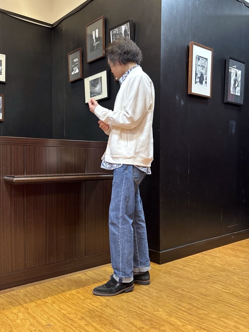 KEIさんの「TAKEO KIKUCHI｜スライドパズル ジャカード ブルゾン」を使ったコーディネート