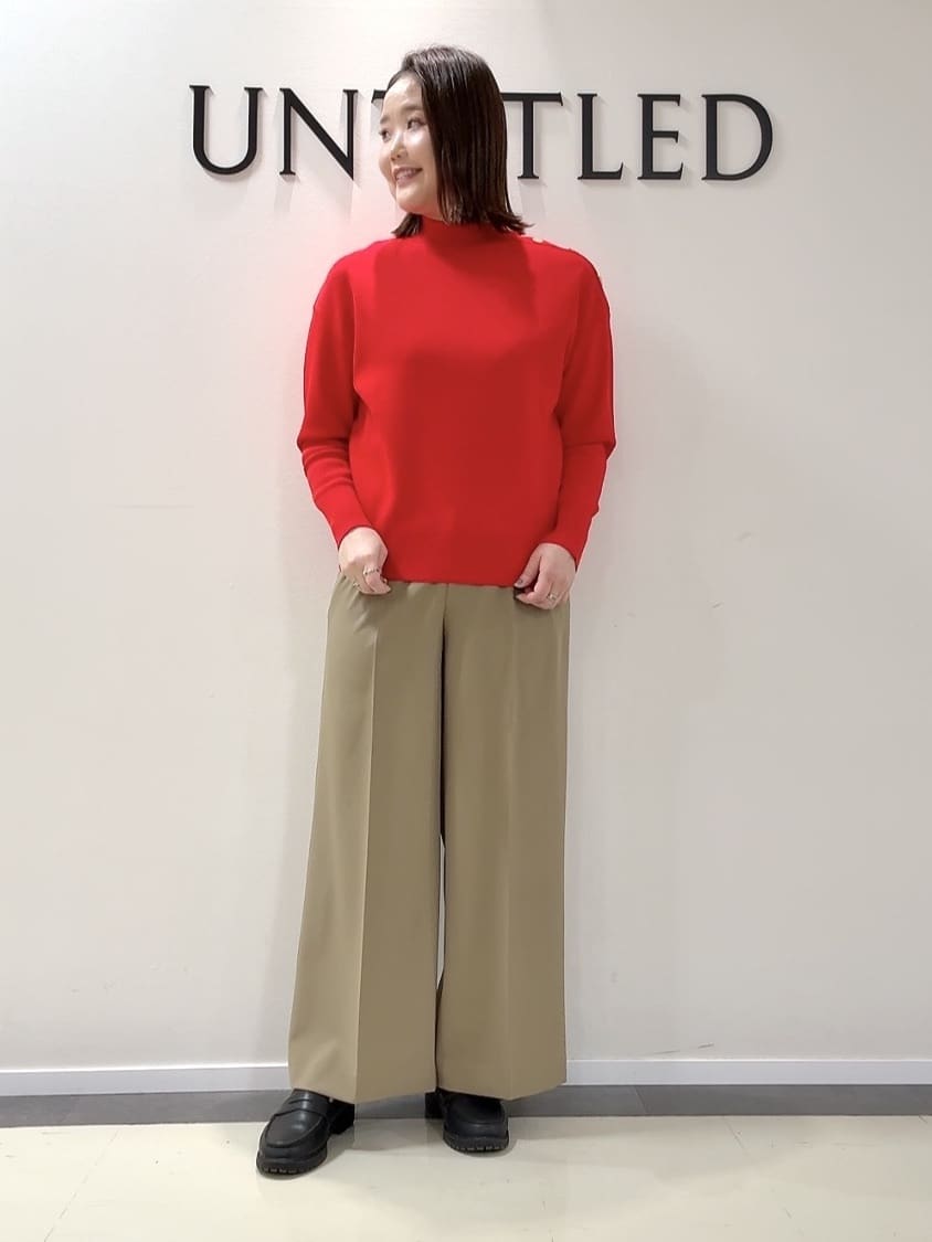 YUIさんの「UNTITLED｜【はっ水機能/フード取り外し可】ミディダウンコート」を使ったコーディネート
