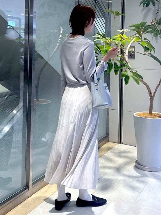 yukaさんの「UNTITLED｜【アンサンブル可/洗える】ウォームスパンニット」を使ったコーディネート