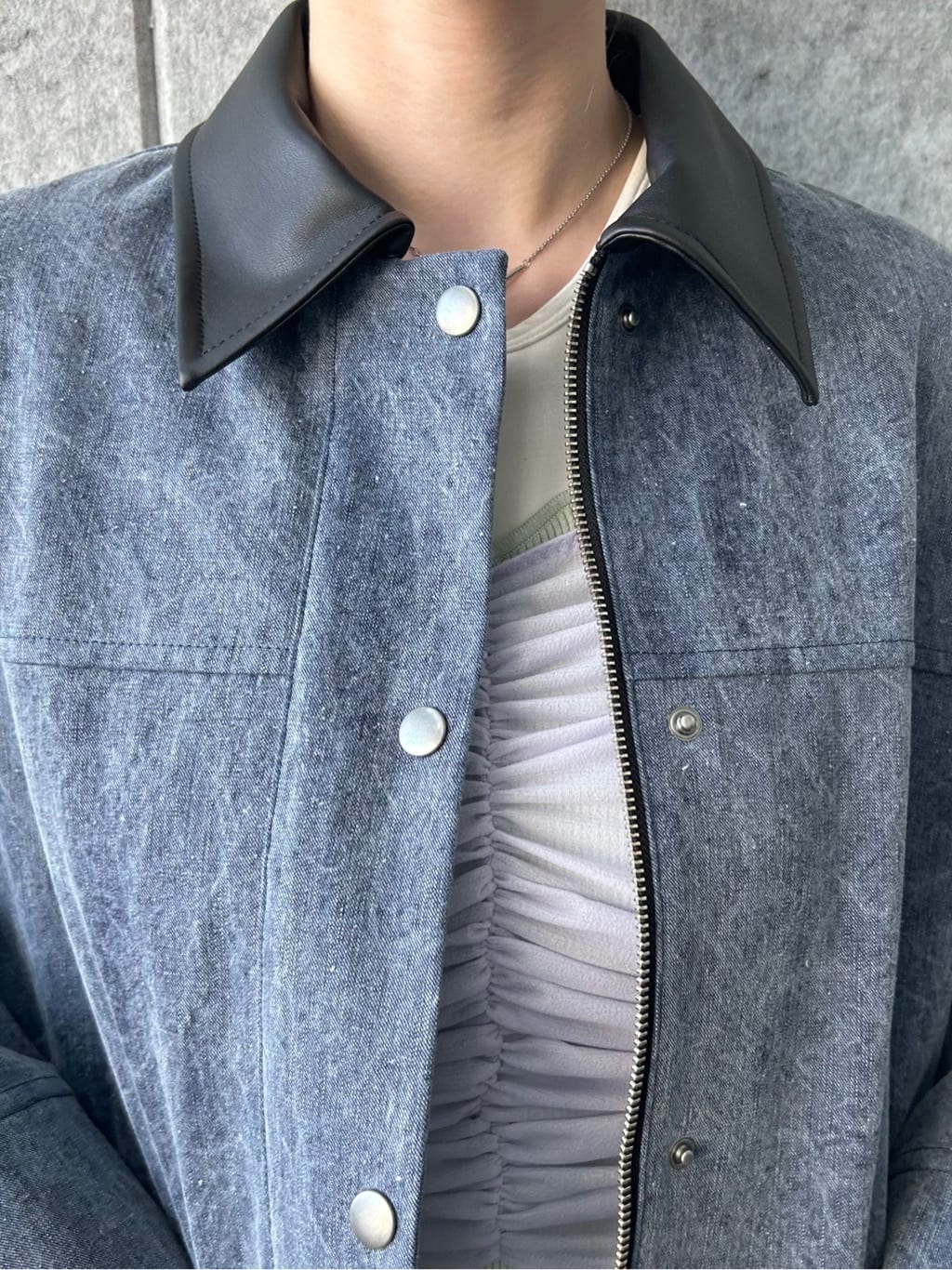 honoka Aさんの「CODE A｜pigment denim coverall」を使ったコーディネート