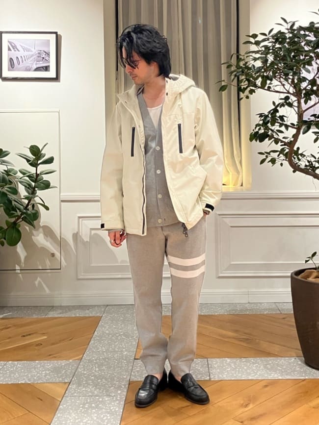 junyaさんの「DRESSTERIOR｜【防水/透湿素材/ウォッシャブル】ウォータープルーフ マウンテンパーカー」を使ったコーディネート