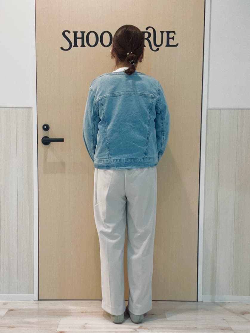 funafunaさんの「SHOO･LA･RUE｜楽にきちんと見られたい　大人カジュアルボーダーニット」を使ったコーディネート