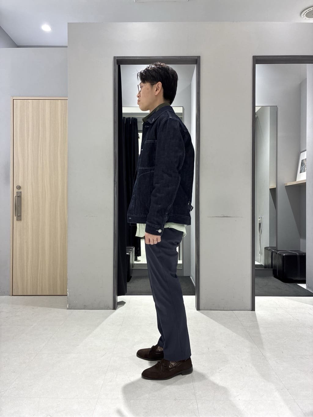 わいずみさんの「TAKEO KIKUCHI｜【BOWLER HAT LABEL】エクスプローラー Gジャン」を使ったコーディネート