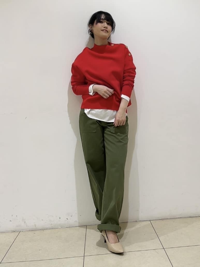 watanabeさんの「UNTITLED｜【洗える】ミラノリブニット」を使ったコーディネート