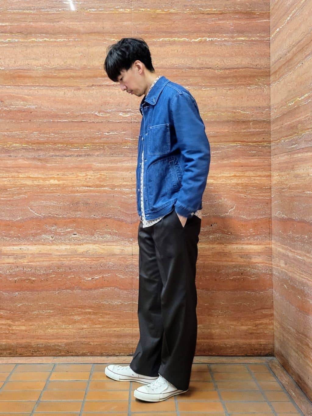 piroyaさんの「TAKEO KIKUCHI｜【BOWLER HAT LABEL】エクスプローラー Gジャン」を使ったコーディネート