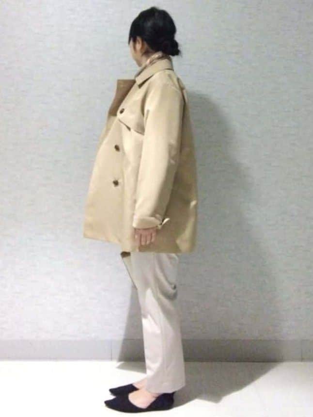 sakoさんの「Reflect｜【オン・オフ着回しやすい◎】ダブルブレストジャケット」を使ったコーディネート