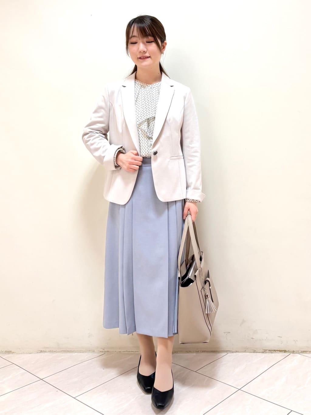 mikiさんの「Reflect｜【SS-4Lサイズ／UVカット／接触冷感】匠ジャケット／ベーシックテーラード」を使ったコーディネート