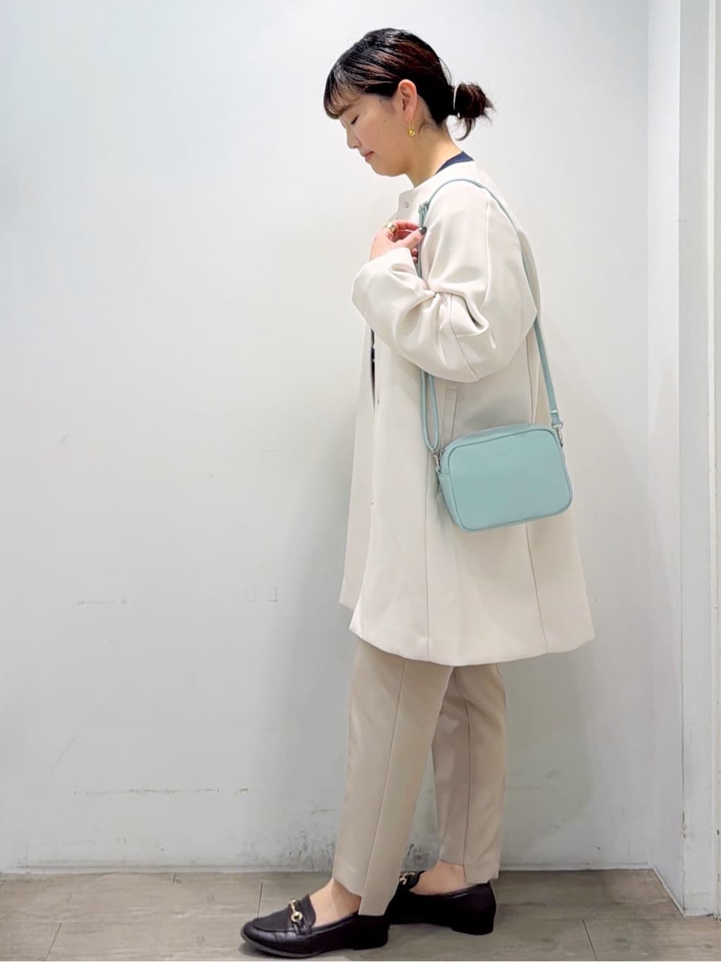 sumicaさんの「OPAQUE.CLIP｜フォルムスリーブミドルコート【洗濯機OK】」を使ったコーディネート