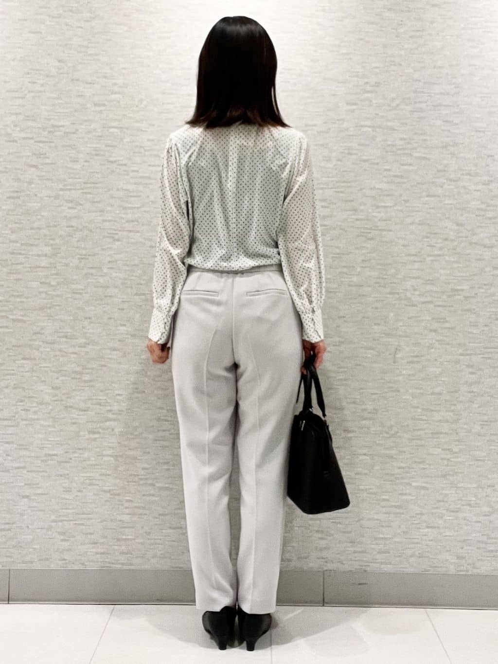 marikoさんの「Reflect｜【SS-4Lサイズ】ドットプリントブラウス」を使ったコーディネート